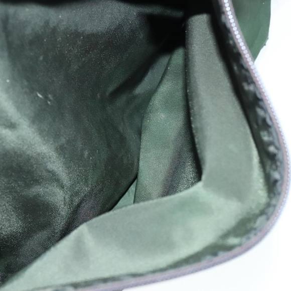 PRADA Tote Bag Nylon Green Silver Auth 90229 - Picture 11 of 16
